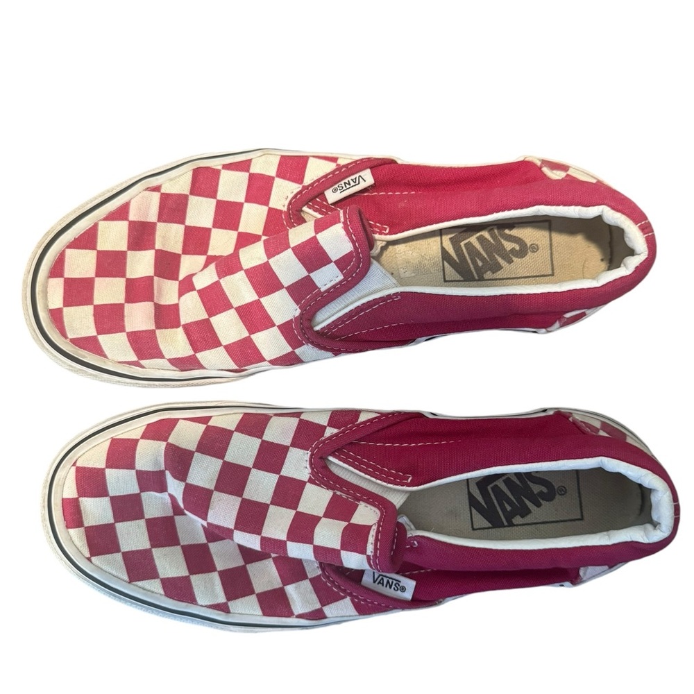 Checkered board vans size 7.5